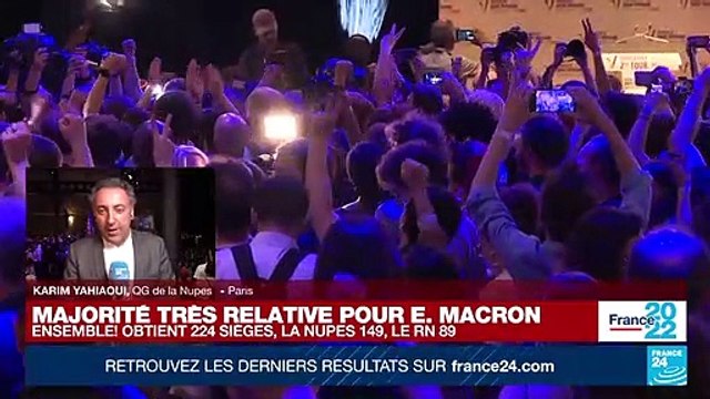Législatives : la Nupes devient le principal groupe d'opposition