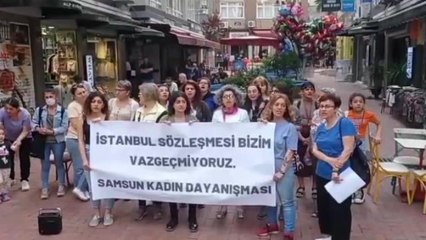 Samsun Kadın Dayanışması: İstanbul Sözleşmesi'ni Savunuyoruz ve Bundan Vazgeçmeyeceğiz