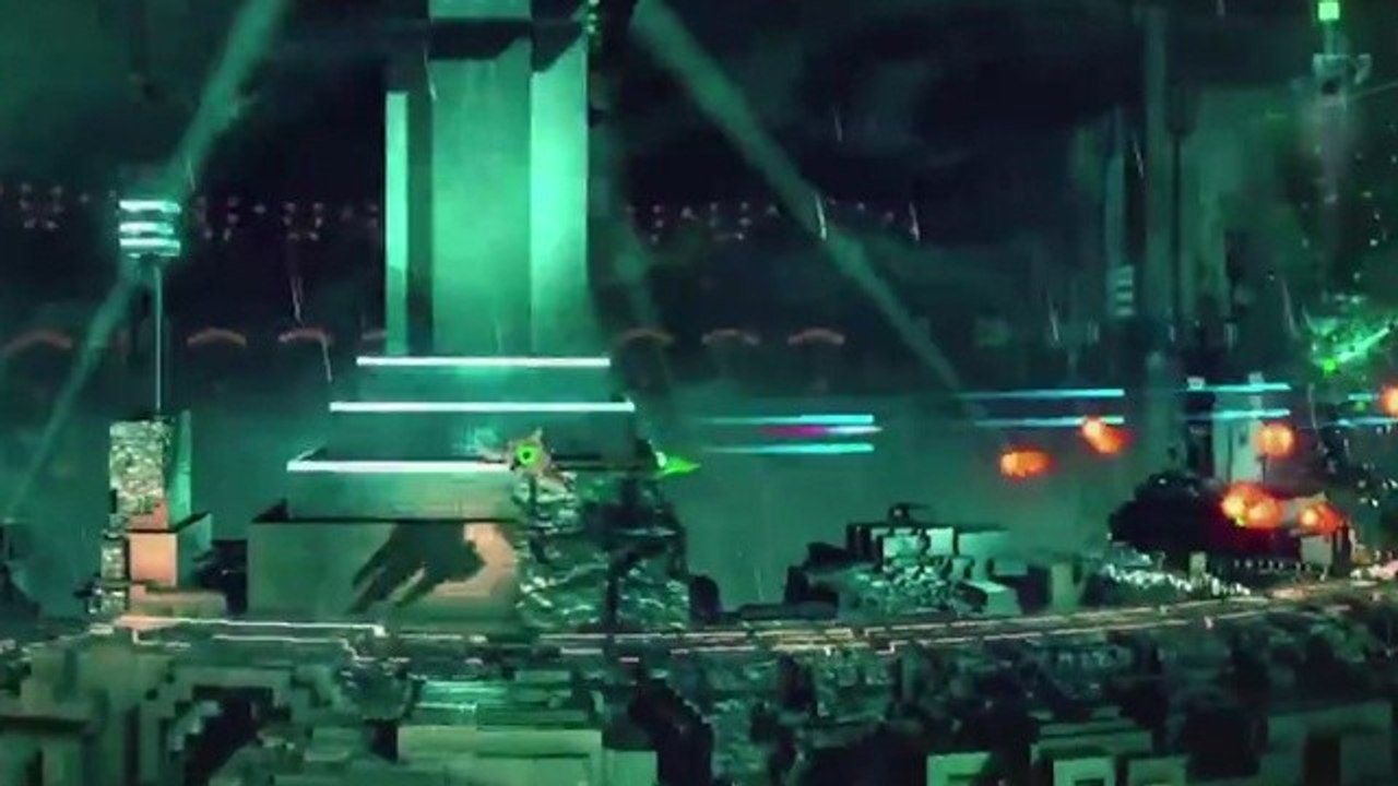 Resogun - Gameplay-Trailer zu den Levels im Shoot 'em up