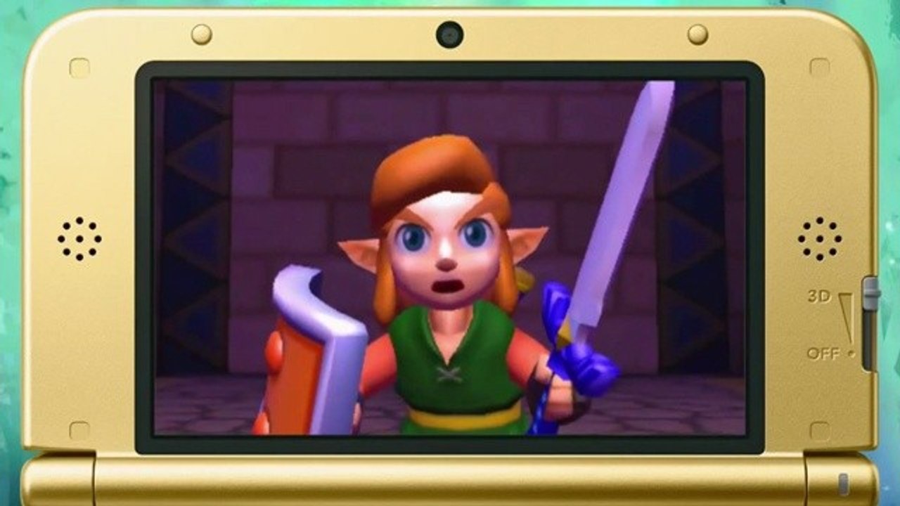 Zelda: a link between worlds - gameplay-trailer zum release des 3ds-zelda