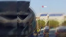 İstanbul'da pes dedirten görüntü! Trafikte beton dökerek ilerledi
