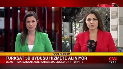 Türksat 5B uydusu hizmete giriyor