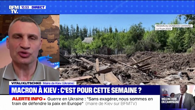 Vitali Klitschko, maire de Kiev: Je suis persuadé que la visite du président français en Ukraine aura une valeur symbolique