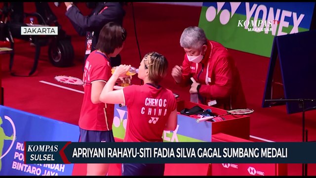 Apriyani Rahayu - Siti Fadia Silva Gagal Sumbang Medali