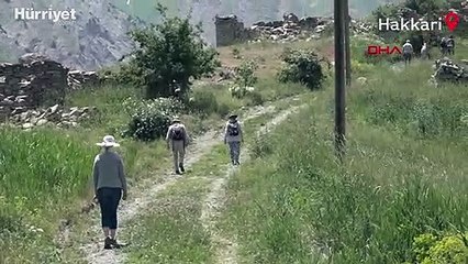 Hakkari'nin terörden arındırılan yaylaları artık turistleri ağırlıyor