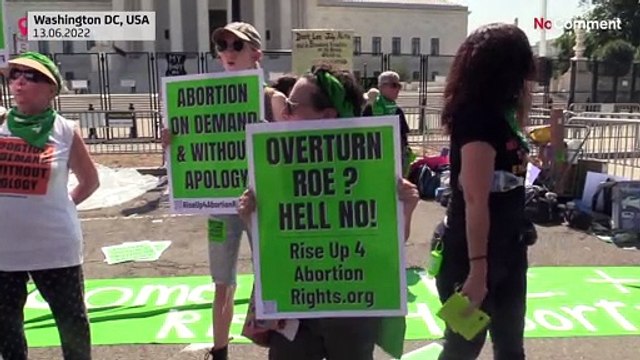 Zehntausende protestieren für Recht auf Abtreibung in den USA