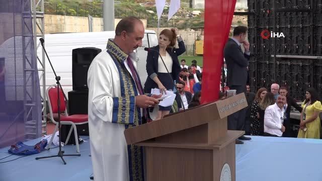 Ahi Evran Üniversitesi'ndeki öğrenciler 'Ahilik Yemini' ile mezun oldu