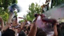 Cerca de 20.000 aficionados acompañan al Albacete Balompié en la celebración del ascenso