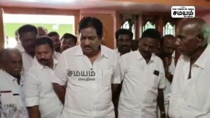 சாலை விபத்தில் உயிரிழந்த திமுக தொண்டர்; நிவாரணம் வழங்கிய அமைச்சர்!