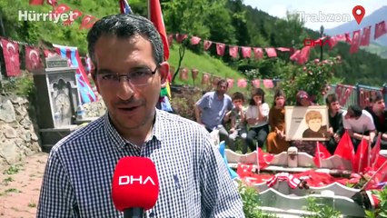 Şehit Eren Bülbül maskeli ziyaret annesini duygulandırdı