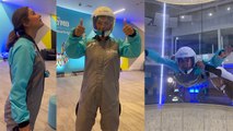 Hina Khan Indoor Skydiving Full Video,Abu Dhabi Vacation Viral । Boldsky । *Entertainment