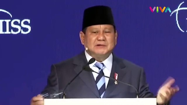 [FULL] Pidato Prabowo di IISS Yang Bikin Banjir Pujian