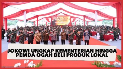 Jokowi Ungkap Kementerian hingga Pemda Ogah Beli Produk Dalam Negeri: Spek Gak Pas, Kualitas Gak Baik, Alasannya Banyak!