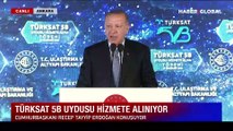 TÜRKSAT 5B uydusu hizmete alınıyor! Cumhurbaşkanı Erdoğan'dan önemli açıklamalar