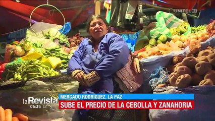 Heladas en el Altiplano ocasiona el incremento del precio de las verduras en mercados de La Paz