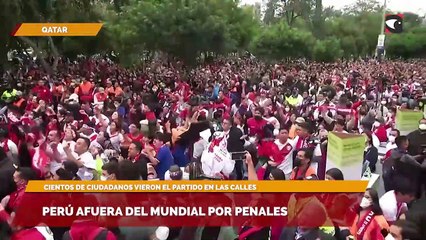 Perú afuera del mundial por penales