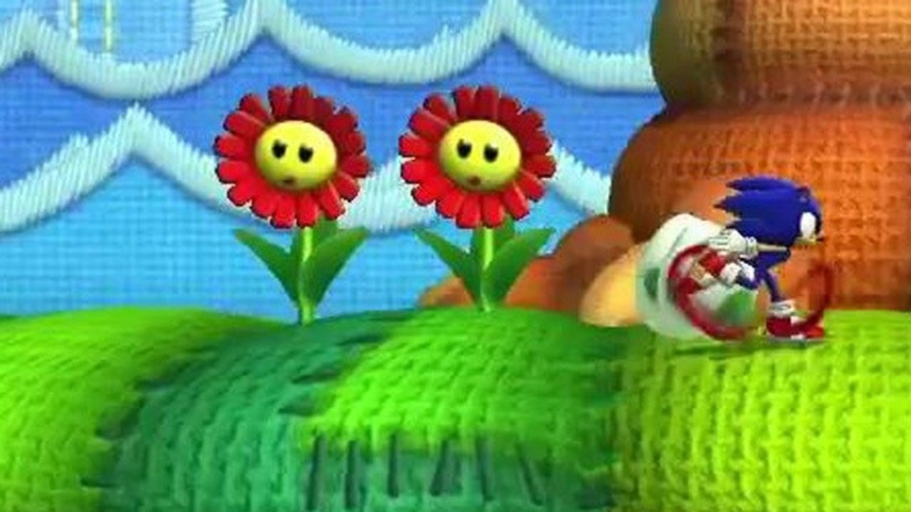 Sonic: Lost World - Gameplay-Video von »Yoshi's Island Zone«