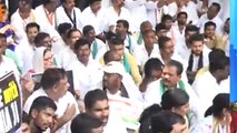 T Congress Dharna At ED office| Rahul Gandhi *Politics | Telugu Oneindia