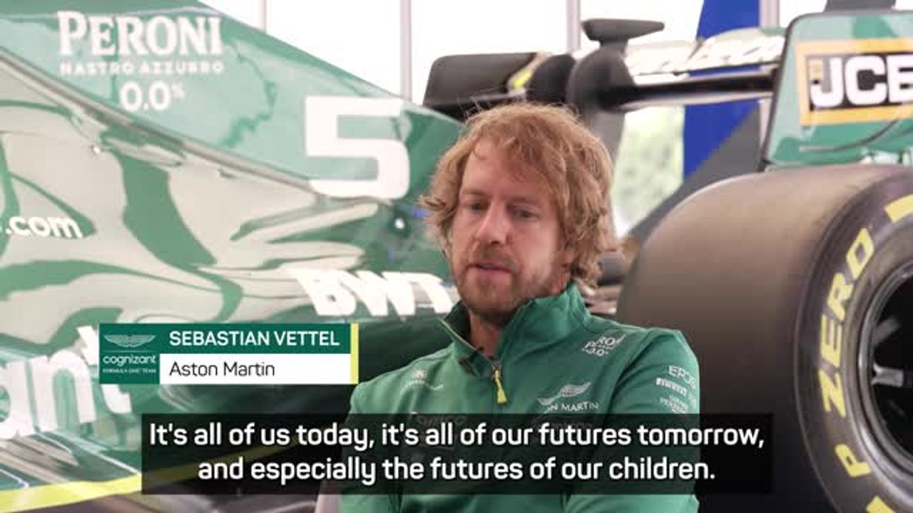 Vettel admits F1 'can do more and do it faster' in race to be more eco-friendly