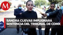 Ordenan inhabilitar a Sandra Cuevas como alcaldesa de Cuauhtémoc