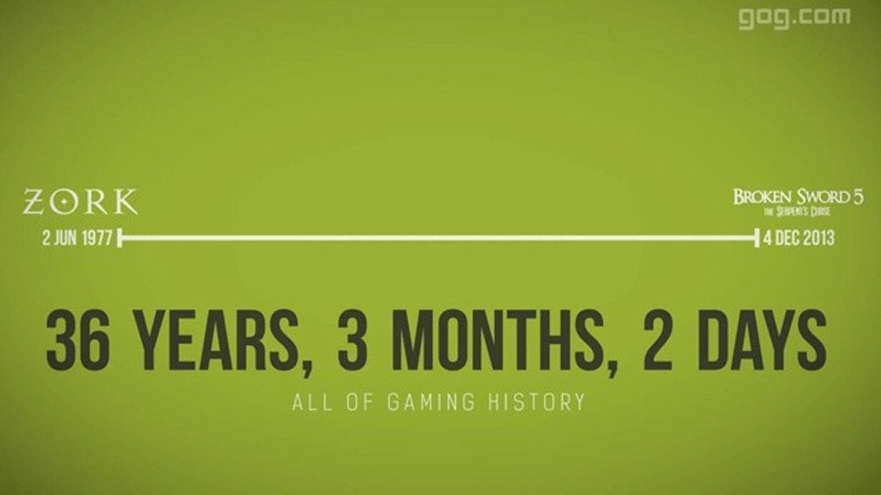 GOG.com - Trailer zu den ersten fünf Jahren