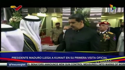 Venezuelan President makes his first official visit to Kuwait