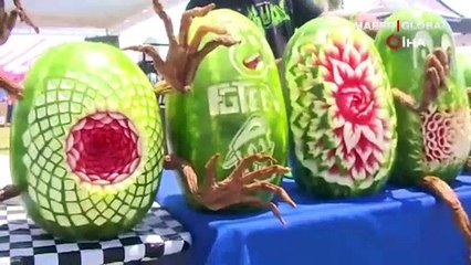 Los Ageles’ta karpuz festivali ilgi gördü