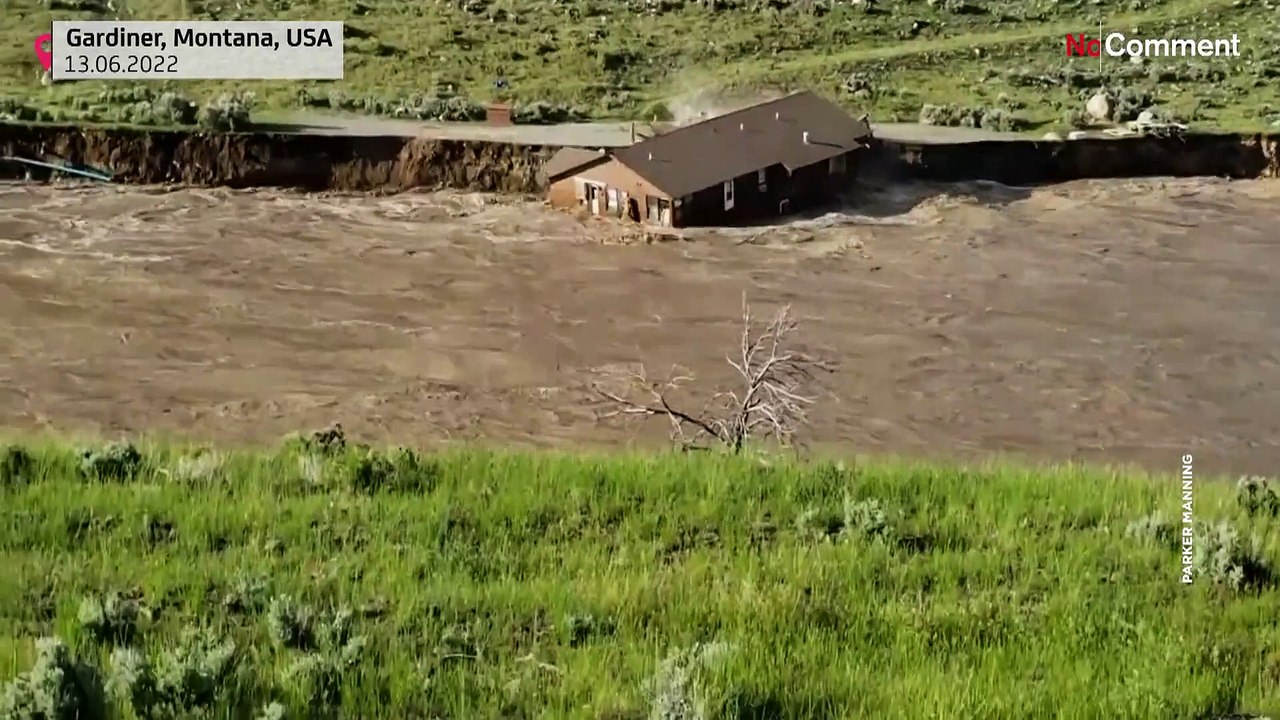 Nach heftigen Überschwemmungen: Yellowstone-Nationalpark schließt