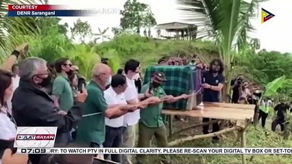 Sugatang Philippine eagle, magaling na at muling pinalipad sa kagubatan ng Sarangani Province