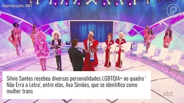 Silvio Santos faz discurso didático sobre transexualidade, enfatiza a ciência e surpreende público. Vídeo!