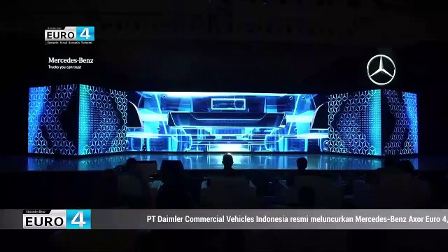 Resmi! PT Daimler Luncurkan Truk Mercedes-Benz Axor Euro 4 di Indonesia
