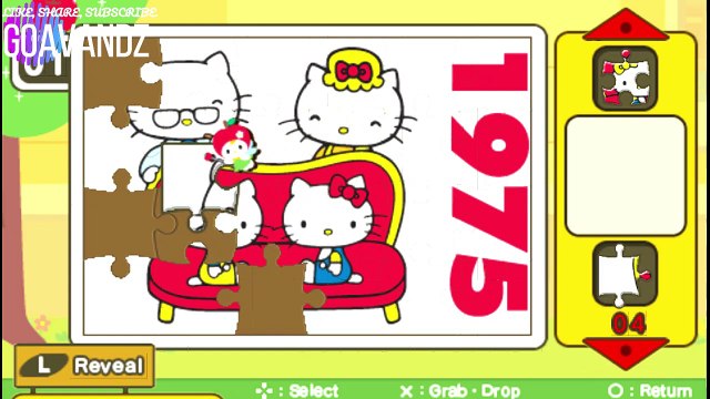 Hello Kitty, Puzzle Party, PSP, PlayStation Portable