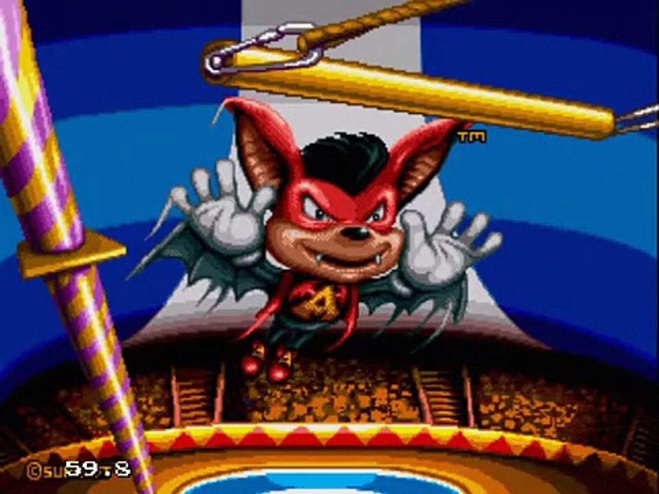 Aero the Acro-Bat, Sega, Genesis, Mega Drive