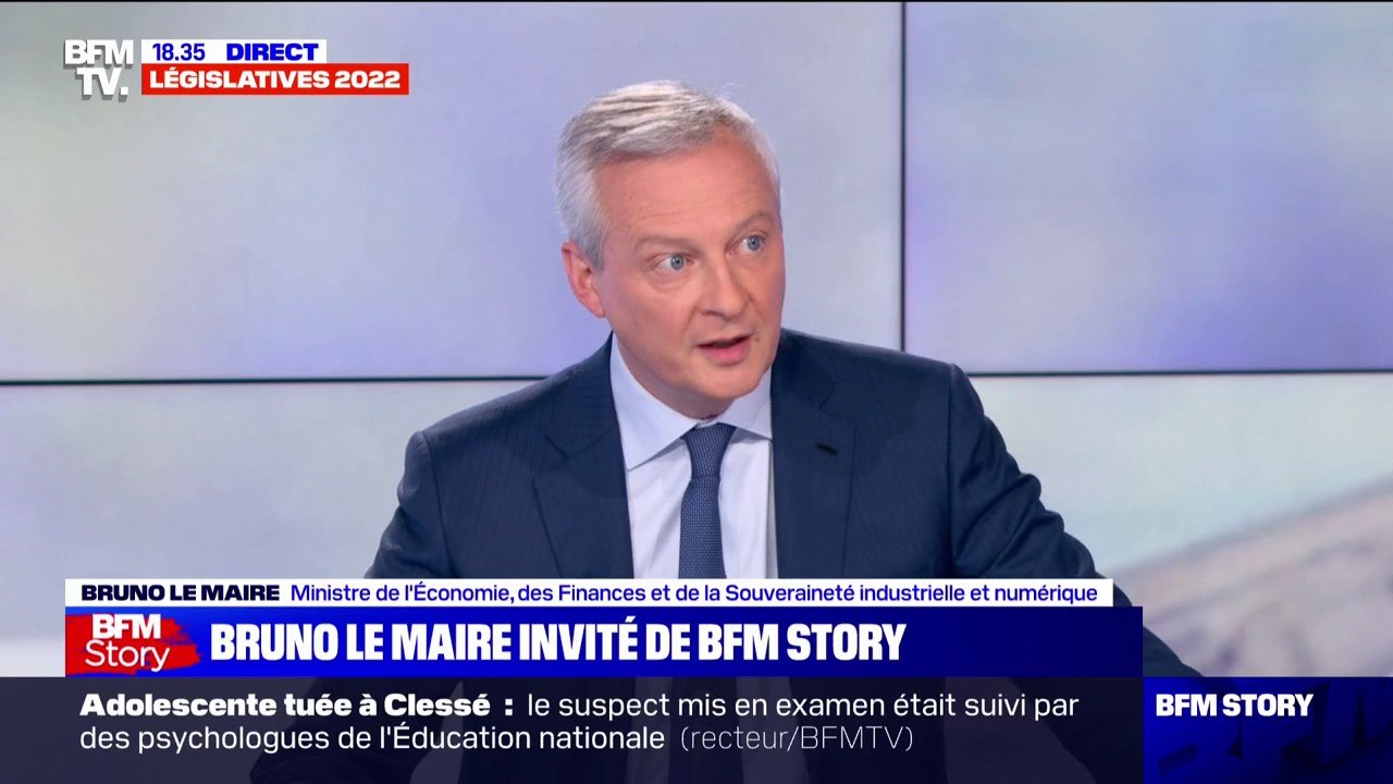 Bruno Le Maire: "Nous sommes déterminés à arracher cette majorité" aux élections législatives