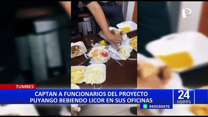 Comisión de Fiscalización pide investigar a funcionarios que consumieron licor en horario laboral