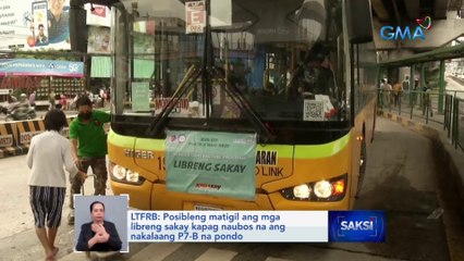 Ilang pasahero, nagtitiyaga sa libreng sakay para makatipid | Saksi