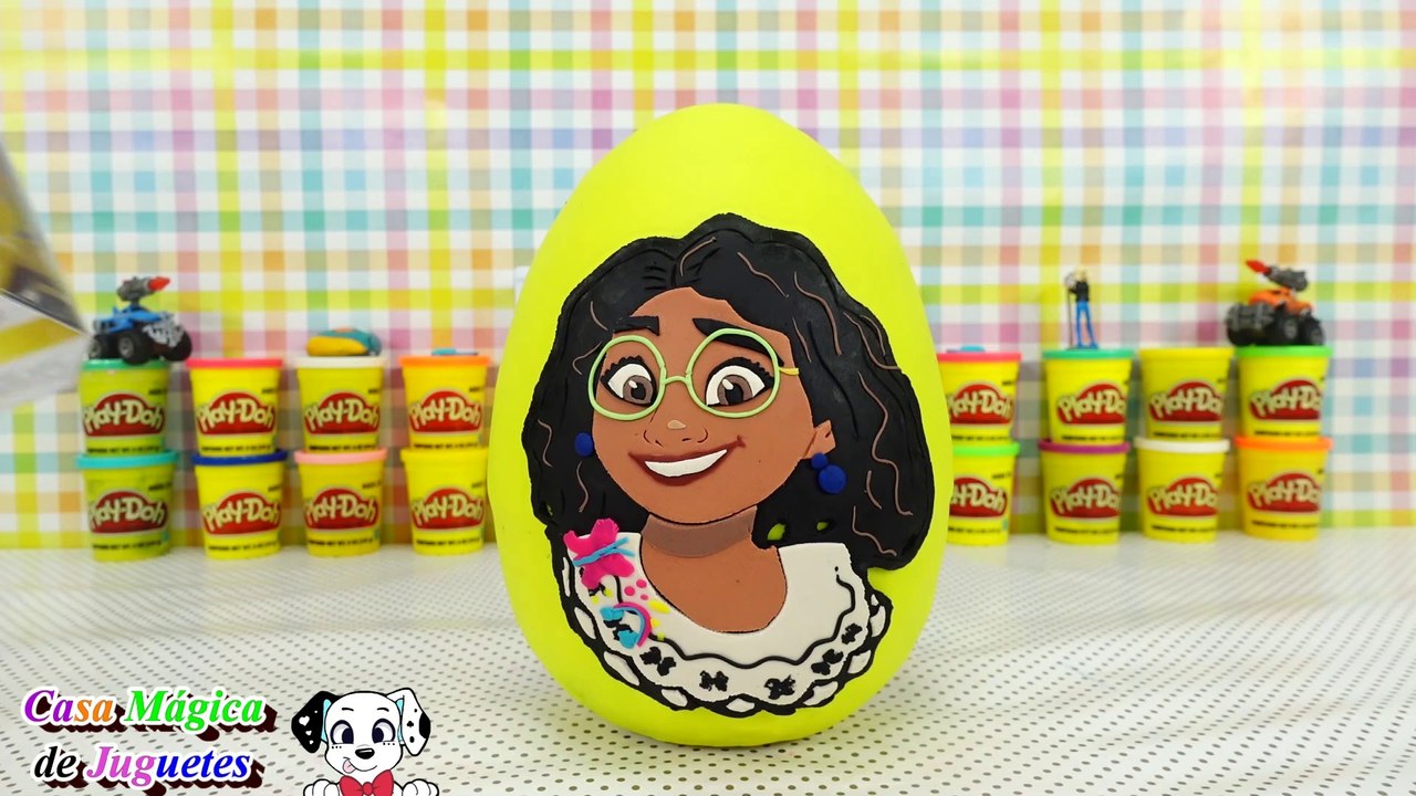 Huevo Gigante Sorpresa de Plastilina Play-doh de La Pelicula  Mirabel ENCANTO