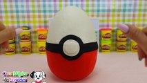 Huevo Gigante Sorpresa de Plastilina Play-doh de Una POKEBOLA