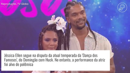 Скачать видео: Jéssica Ellen: gravidez da atriz rende polêmica na 'Dança dos Famosos'. Entenda!