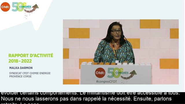 REPLAY 50e Congrès CFDT - mardi 14 juin 2022 - 17h30/19h30