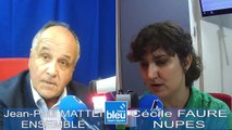 Débat Jean-Paul Matteï et Cécile Faure pour la 2ème circonscription des Pyrénées-Atlantiques