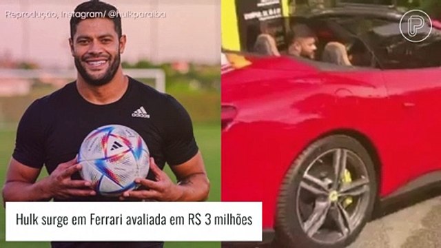 Hulk ostenta carrão de R$ 3 milhões e retribui conquistas materiais com doações. Entenda!