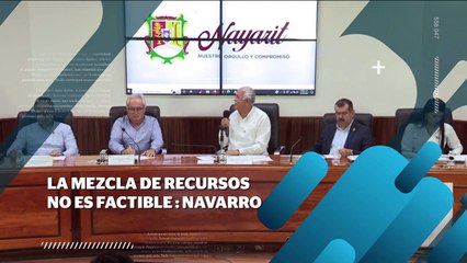 Batea Navarro a Mirtha por "coperacha" para puente | CPS Noticias Puerto Vallarta