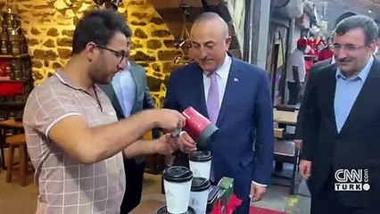 Bakan Çavuşoğlu'nun Diyarbakır ziyareti