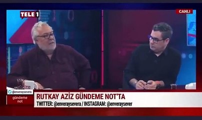 Rutkay Aziz pot kırdı, Enver Aysever apar topar araya girdi: Alevi olması onun suçu değil