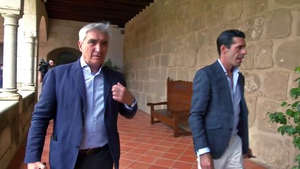 Toreros y presidente Badajoz