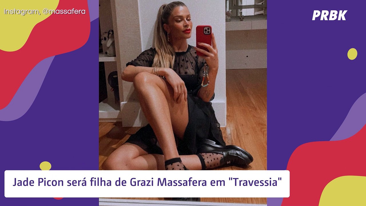 Grazi Massafera será mãe de Jade Picon em "Travessia"