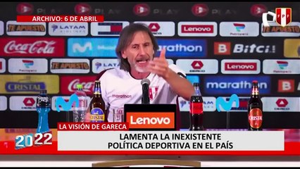 Tejada sobre permanencia de Gareca en la selección: “La decisión la tiene él, es difícil”