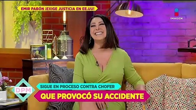 Paulina Goto podría demandar a conductor de taxi de aplicación