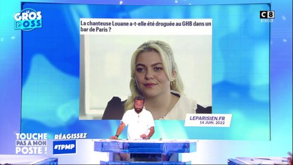 Louane soupçonne d'avoir été droguée au GHB dans un bar à Paris